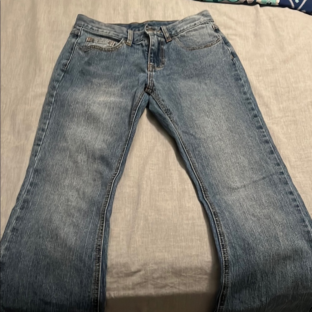 Brandy Melville Light Blue Boot Cut Jeans